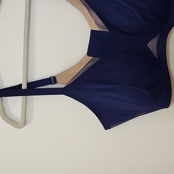 Honeylove Liftwear Crossover Bra Blue Navy  Size 3X - Picture 5 of 16